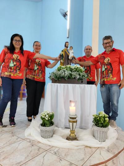 1º DIA DO TRÍDUO DE SÃO JOSÉ FOI UM GRANDE SUCESSO 